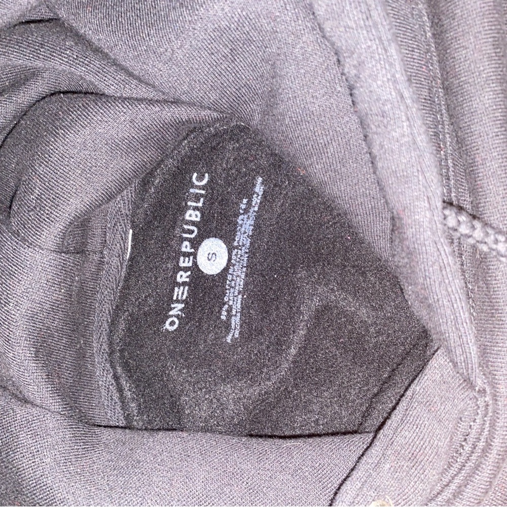 One Republic men's  Black Graphic Hoodie - Picture 5 of 8